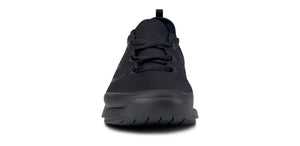 OOFOS OOMG Men's Sport Lace Black - รองเท้าเพื่อสุขภาพ นุ่มสบาย